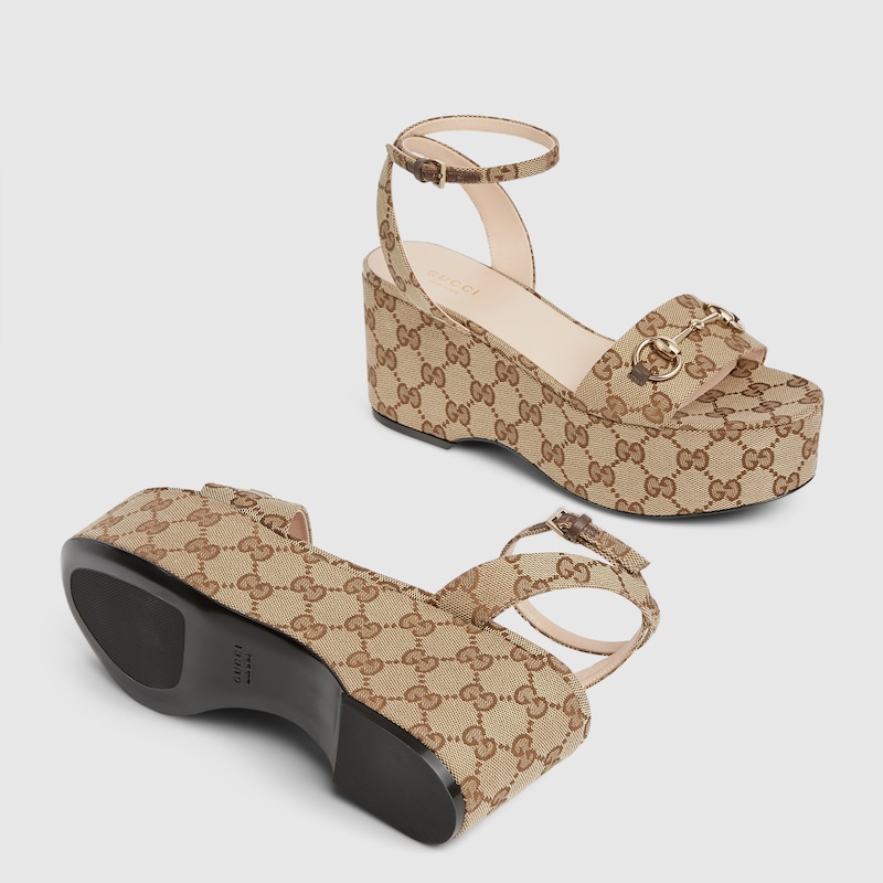 Women’s Horsebit flatform sandal - Image 6